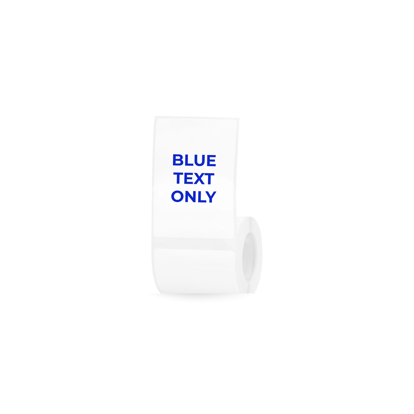 Large Blue Ink Labels - 105 per roll