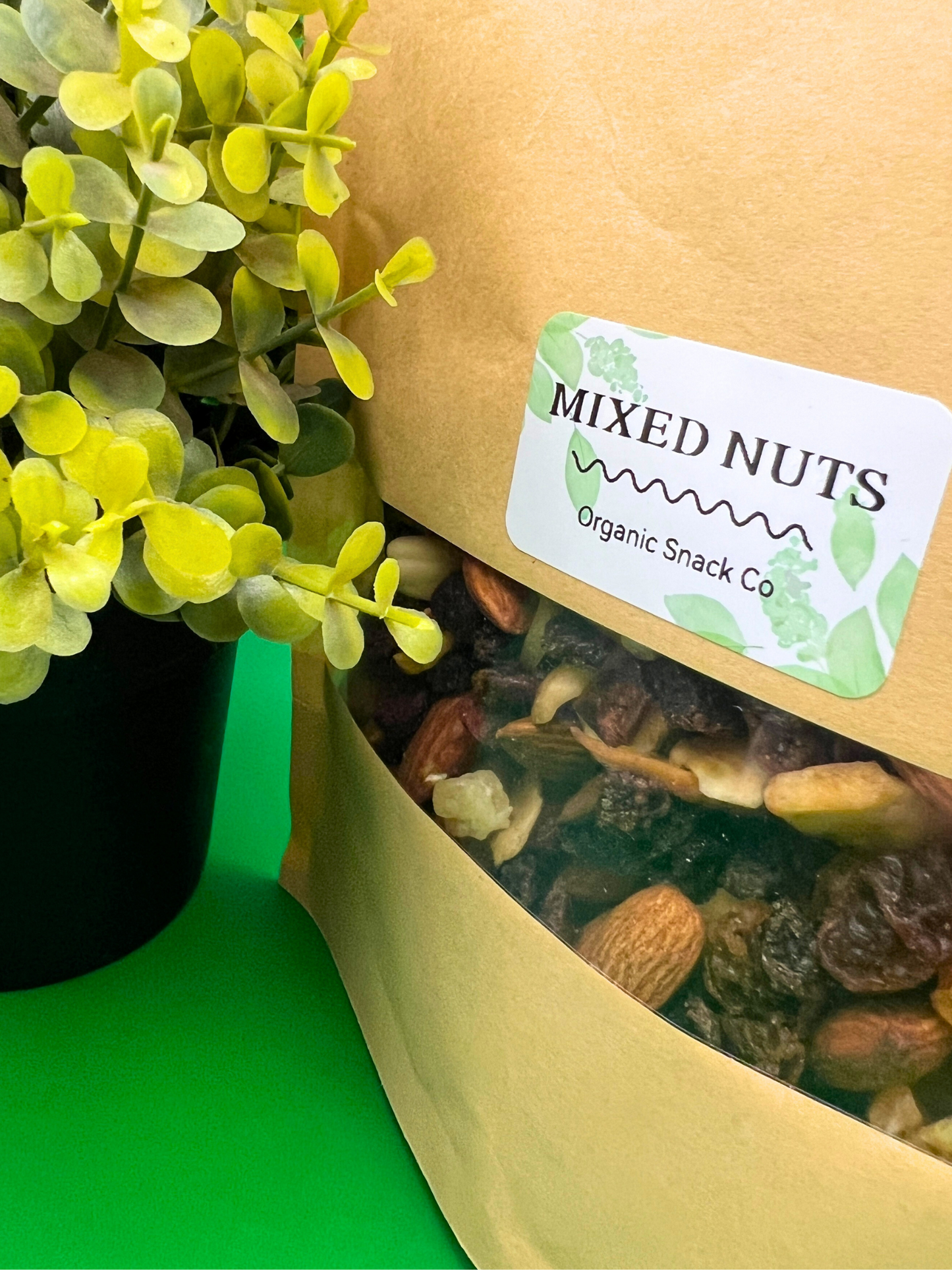 Medium Leaf Print Rectangular Labels - 230 per roll