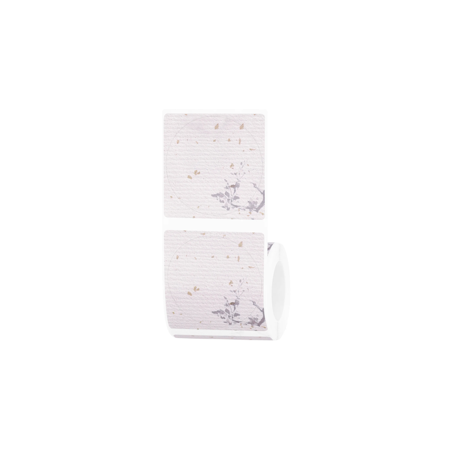 Large Gold Spotted Themed Round Labels - 145 per roll