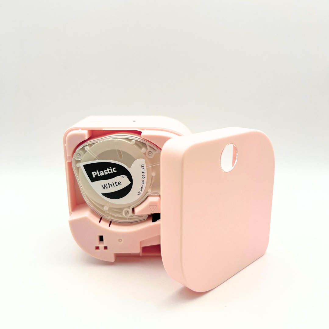 The Pink Home Label Printer + Free 4m White Label Tape