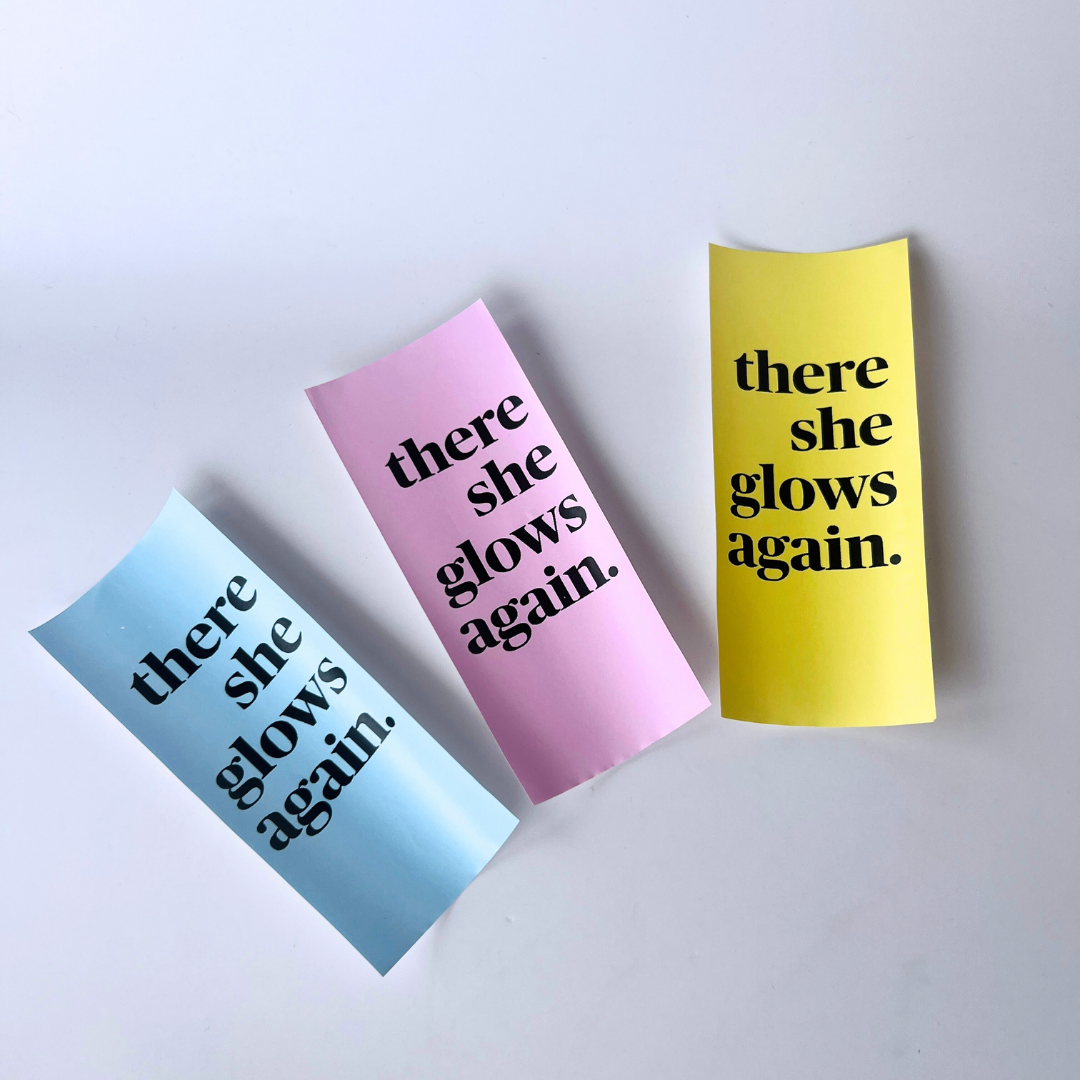 3x Pink, Yellow and Blue Color Paper - 3.5m per roll
