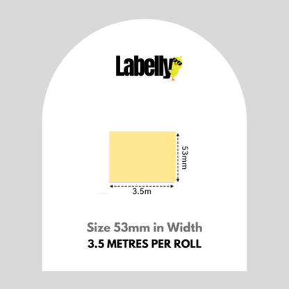 3x Pink, Yellow and Blue Color Paper - 3.5m per roll
