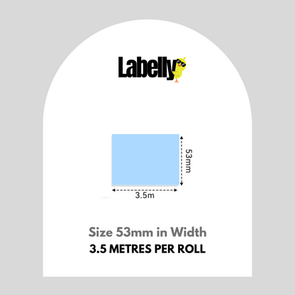 3x Pink, Yellow and Blue Color Paper - 3.5m per roll