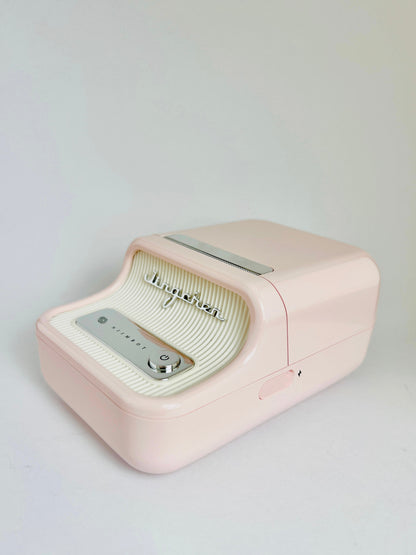 The Pink Labelly Printer + Free Roll of 230 Labels