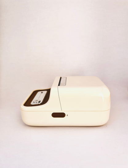 The Cream Business Label Printer + Free Roll of 230 Labels