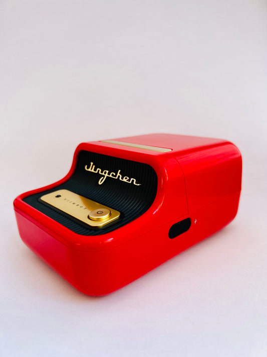 The Red Business Label Printer + Free Roll of 230 Labels