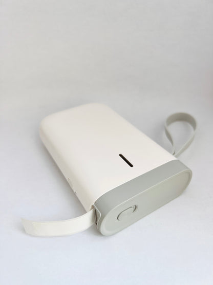 The White Mini-Business Label Printer + Free Roll of Labels