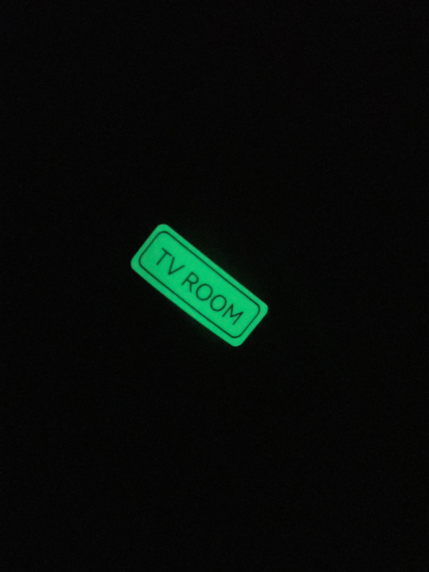 Glow-in-the-Dark Mini-Labels - 120 per roll 💡