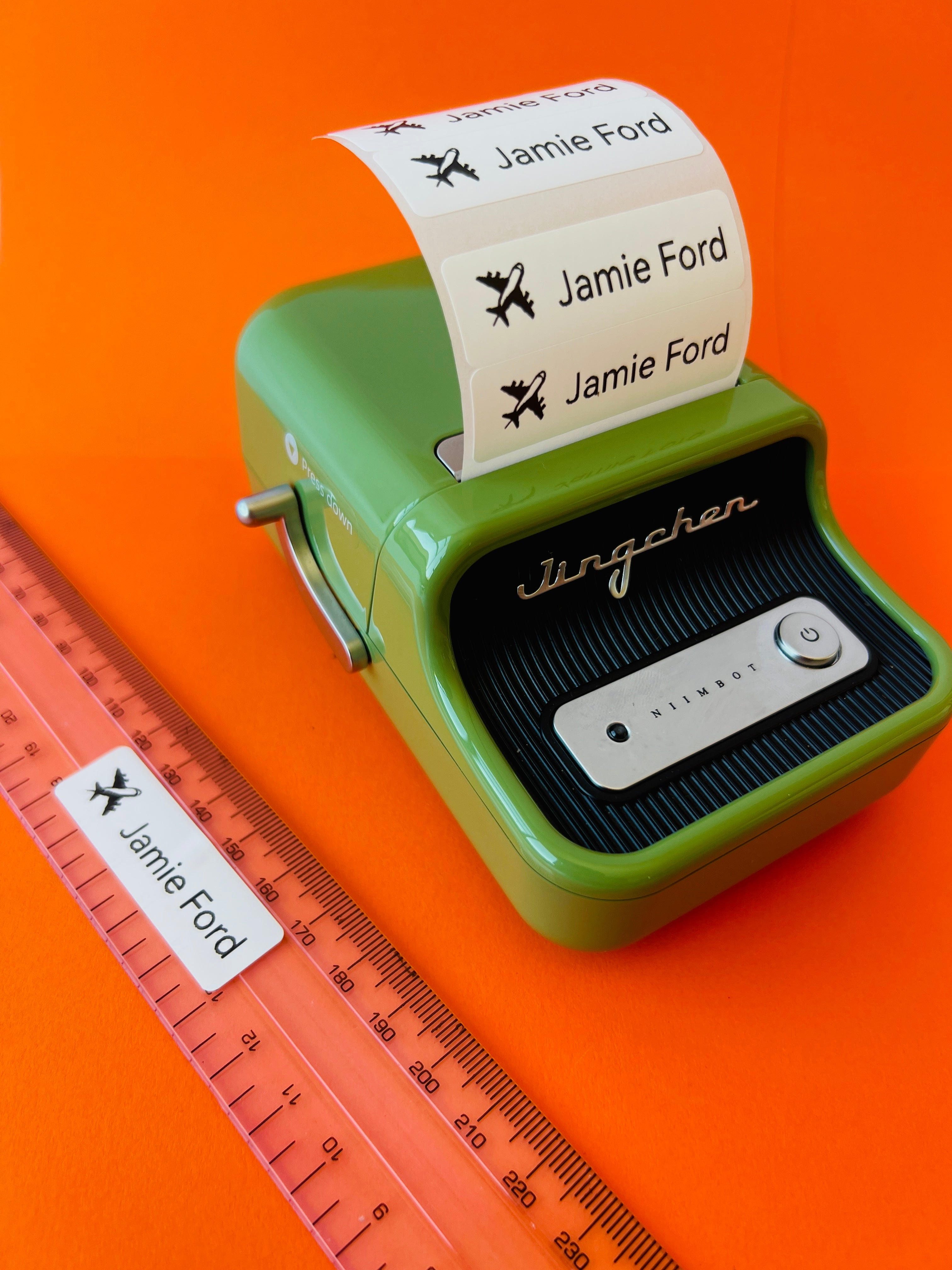 Large White Stationary Labels - 460 per roll 🏷️ – Labelly Team